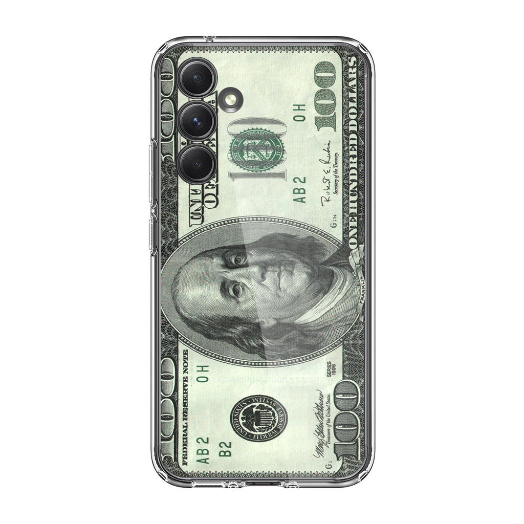 100 Dollar Samsung Galaxy S23 FE Case