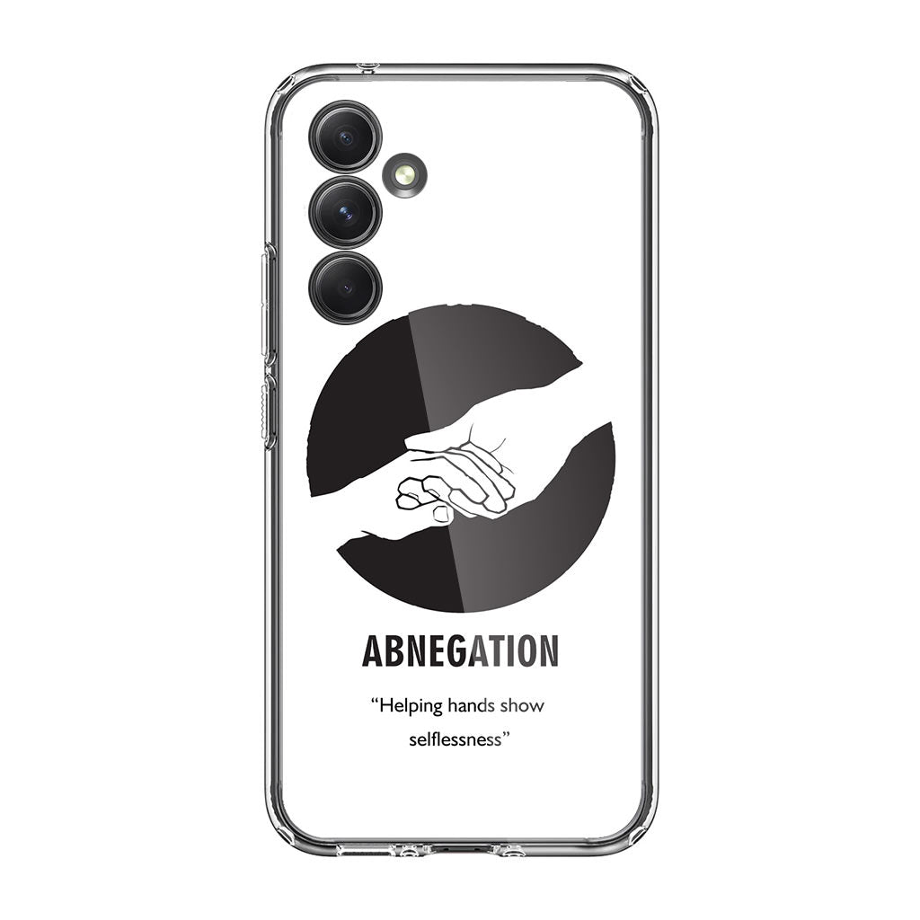 Abnegation Divergent Faction Samsung Galaxy A54 5G Case