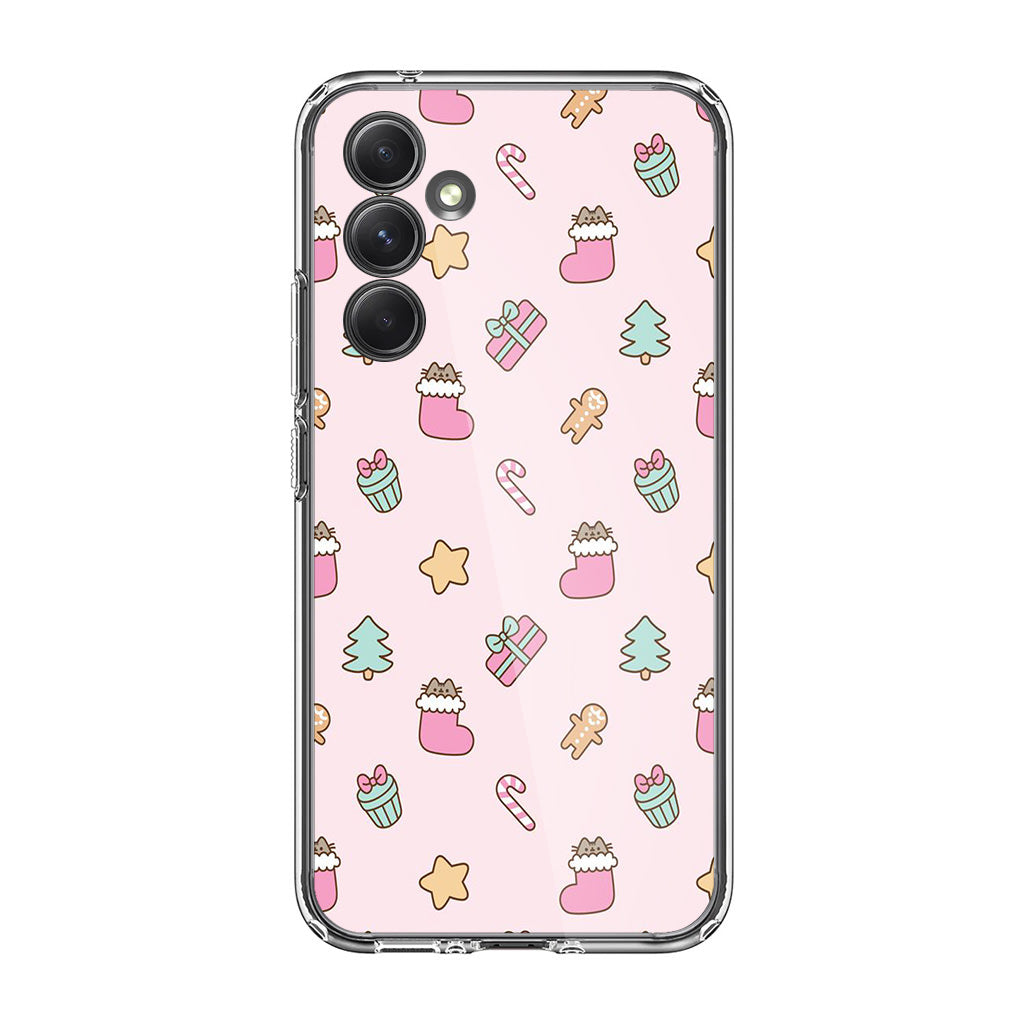 About Chrismas Pattern Samsung Galaxy A25 5G | Galaxy A15 5G Case