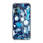 Abstract Art All Blue Samsung Galaxy A54 5G Case