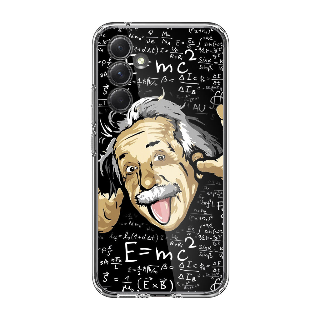 Albert Einstein's Formula Samsung Galaxy A54 5G Case