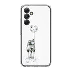 Astronaut Moon Balloon Samsung Galaxy S23 FE Case