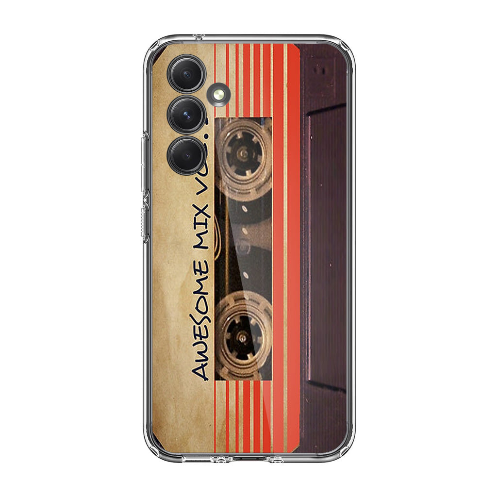 Awesome Mix Vol 1 Cassette Samsung Galaxy A25 5G | Galaxy A15 5G Case