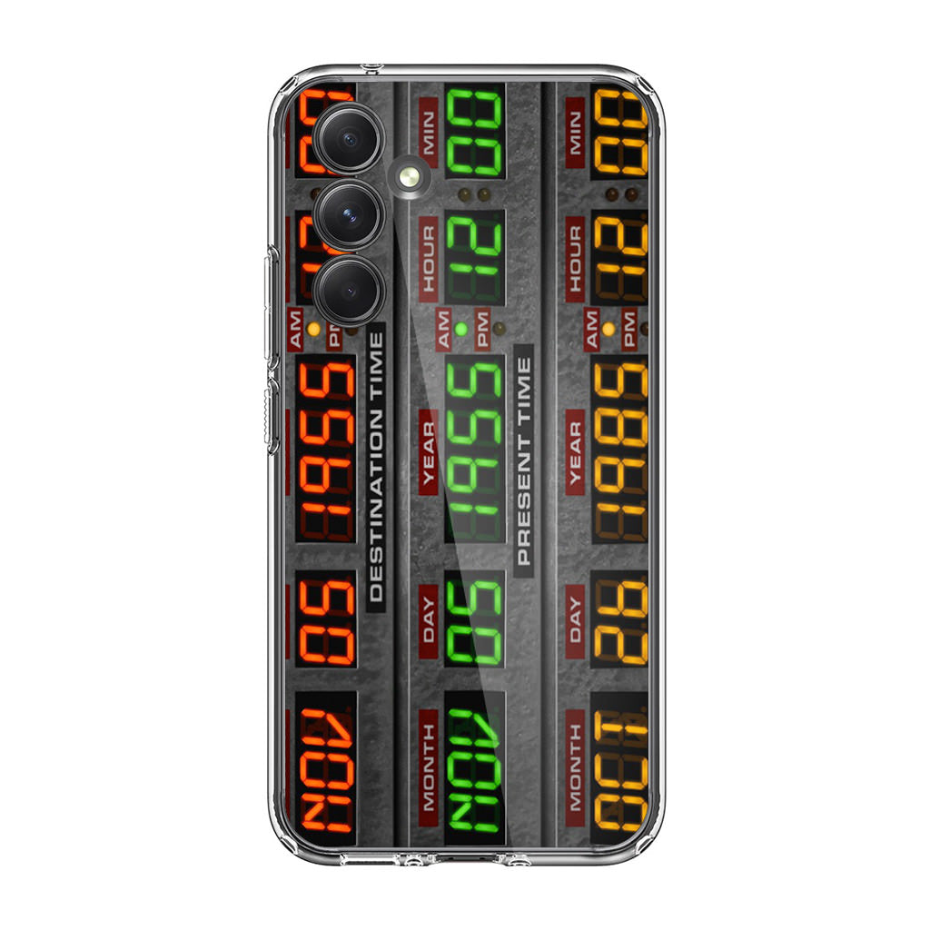 Back To The Future Time Circuits Samsung Galaxy A54 5G Case