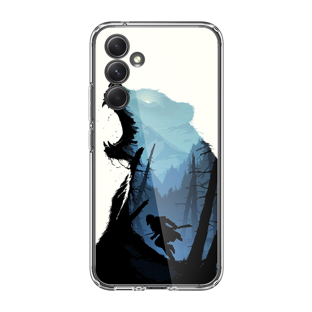 Bear Hunter Art Samsung Galaxy A54 5G Case