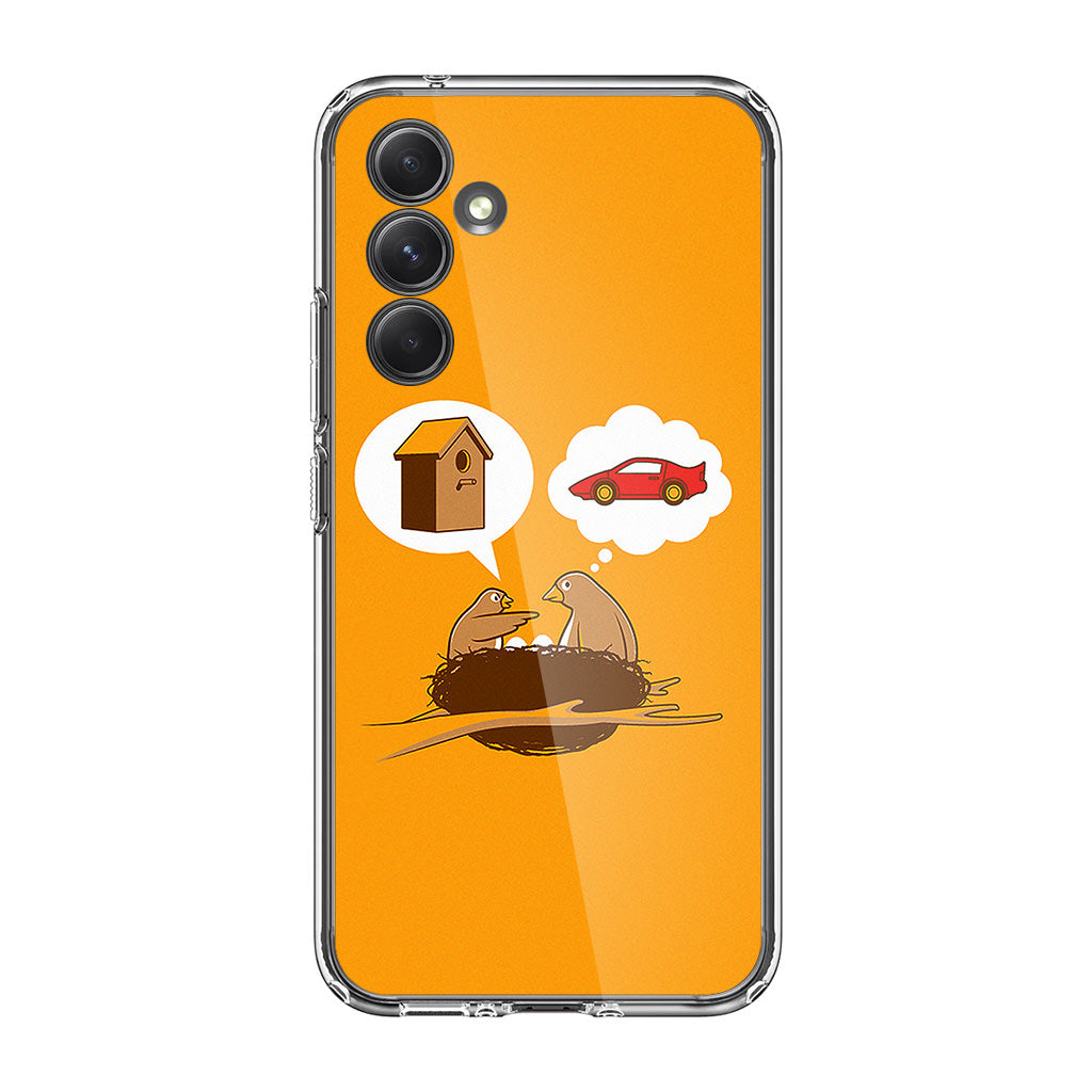 Bird Life Priorities Samsung Galaxy S23 FE Case