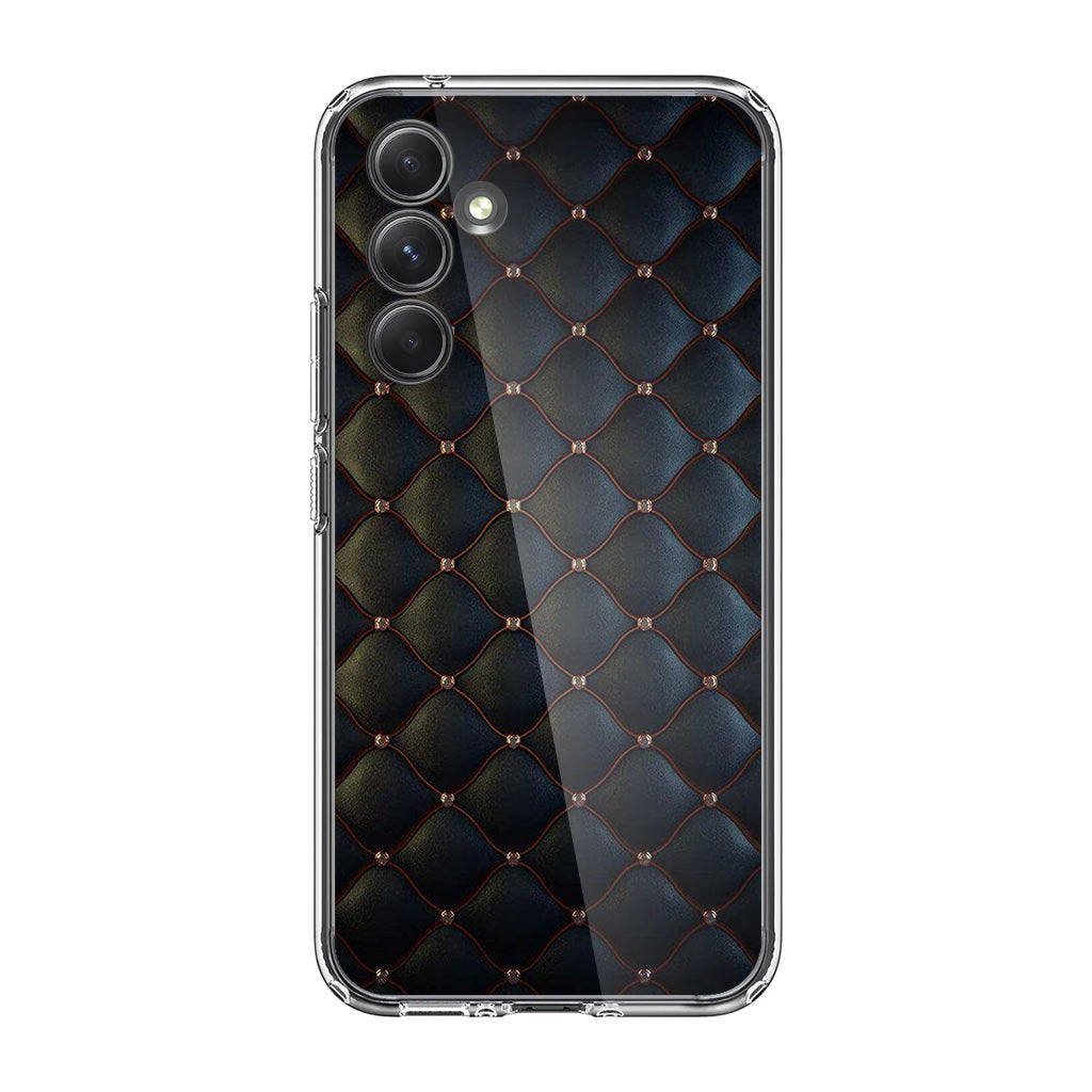 Black Royal Pattern Samsung Galaxy A25 5G | Galaxy A15 5G Case