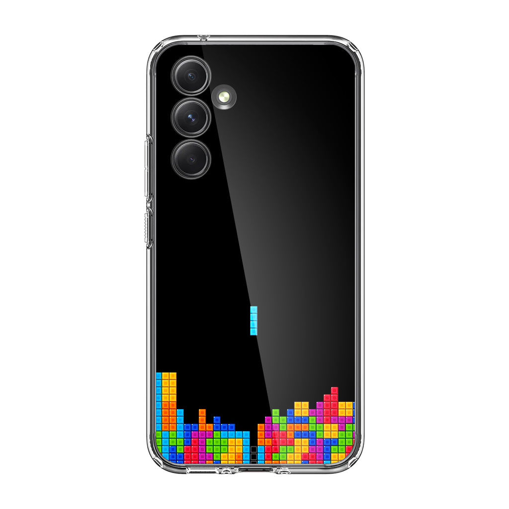 Classic Video Game Tetris Samsung Galaxy A54 5G Case