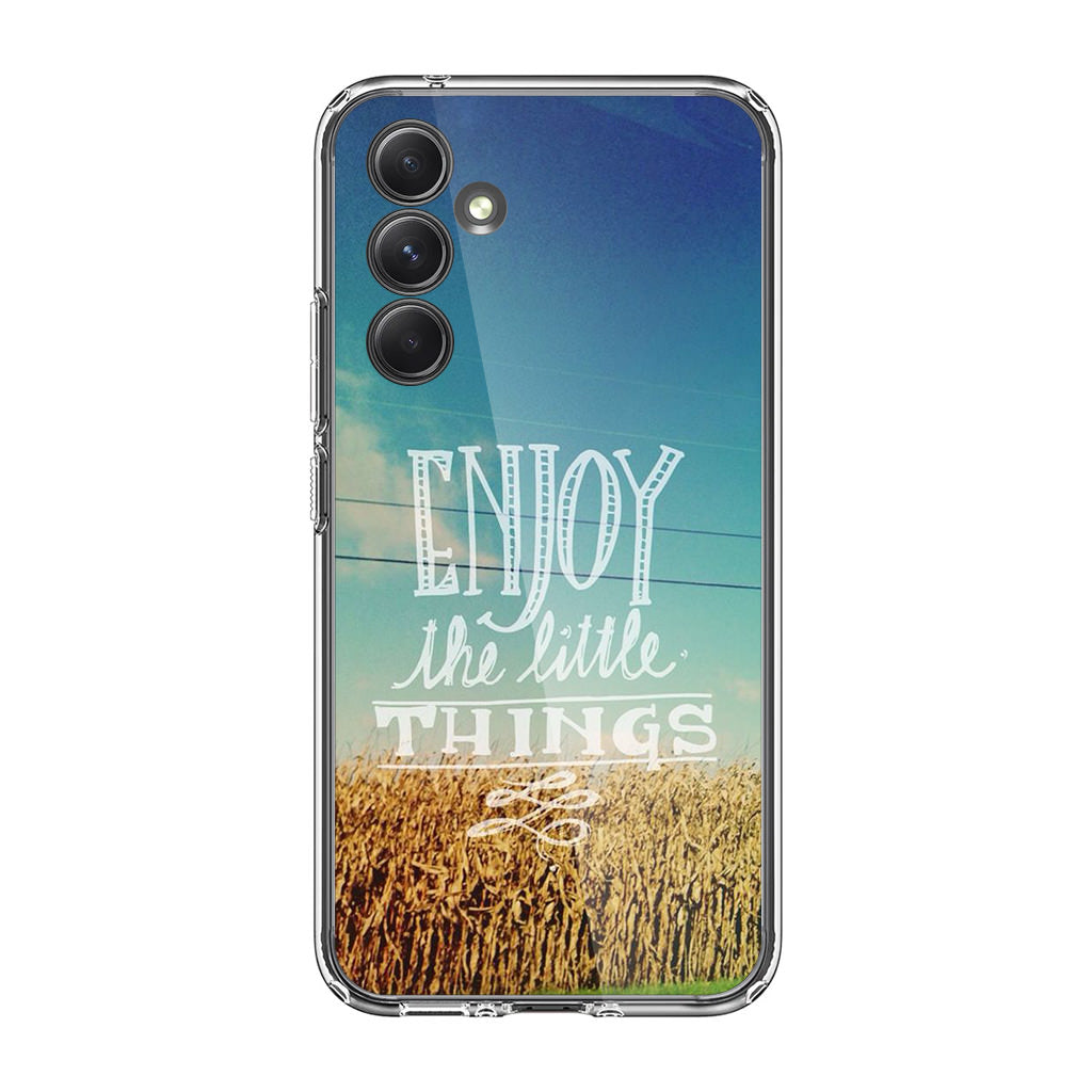 Enjoy The Little Things Samsung Galaxy S23 FE Case