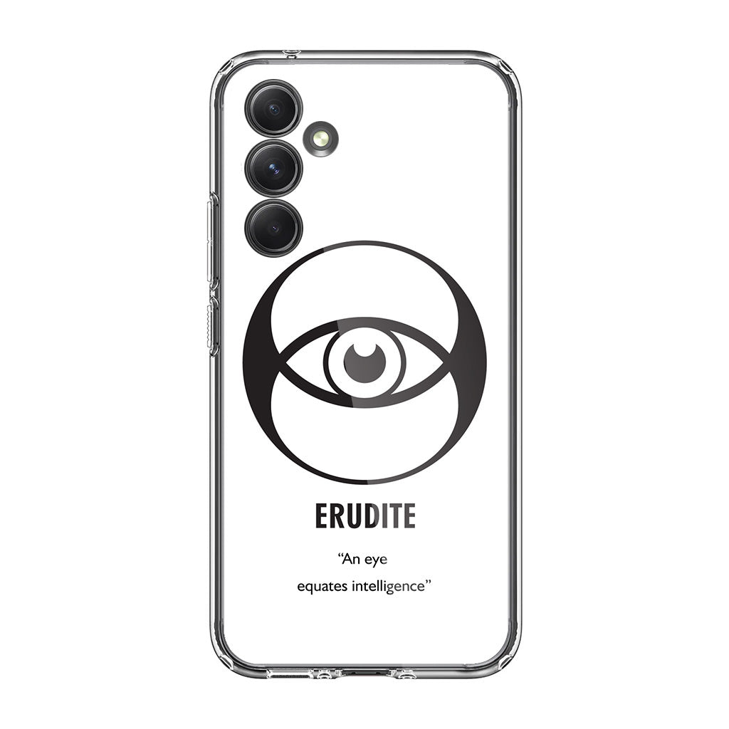 Erudite Divergent Faction Samsung Galaxy A54 5G Case