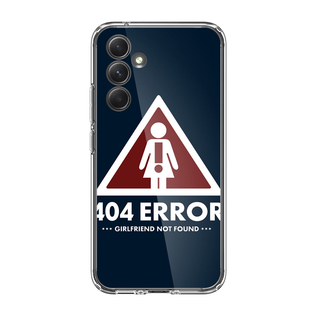 Girlfriend Not Found Error Samsung Galaxy A54 5G Case