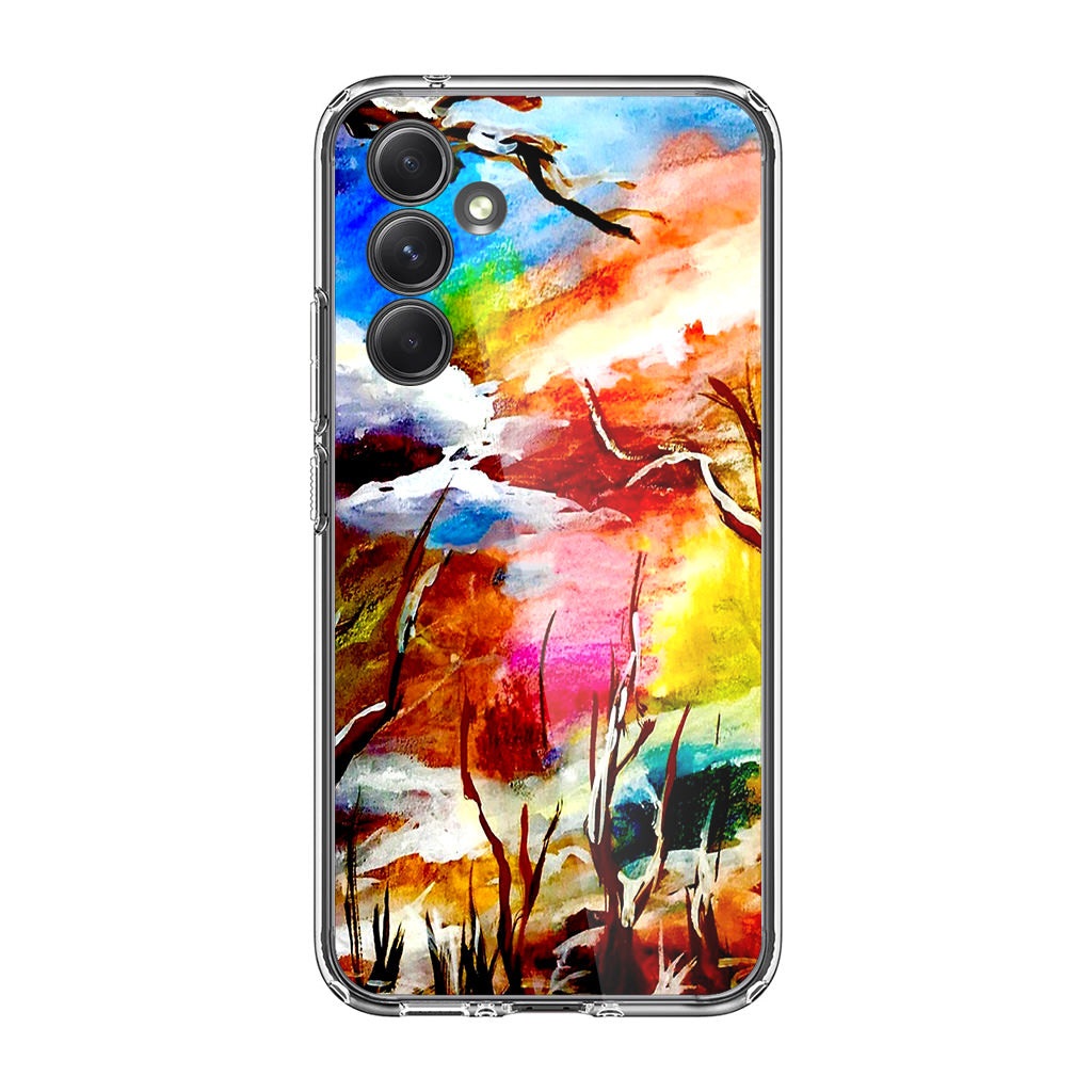 I Sense Winter's Wonderful Warmth Samsung Galaxy A25 5G | Galaxy A15 5G Case