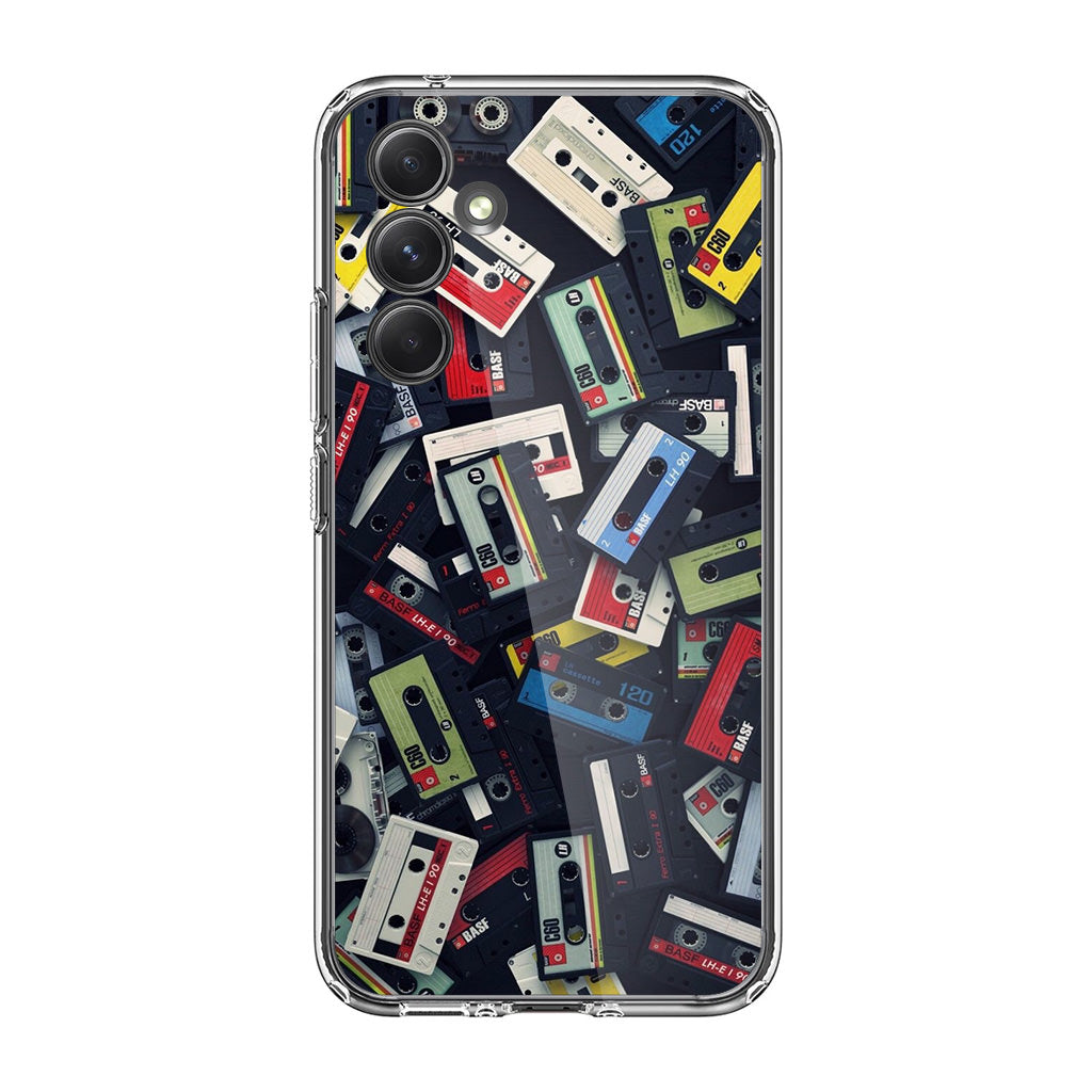 Old Vintage Cassettes Samsung Galaxy S23 FE Case