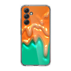 Orange Paint Dripping Samsung Galaxy A54 5G Case