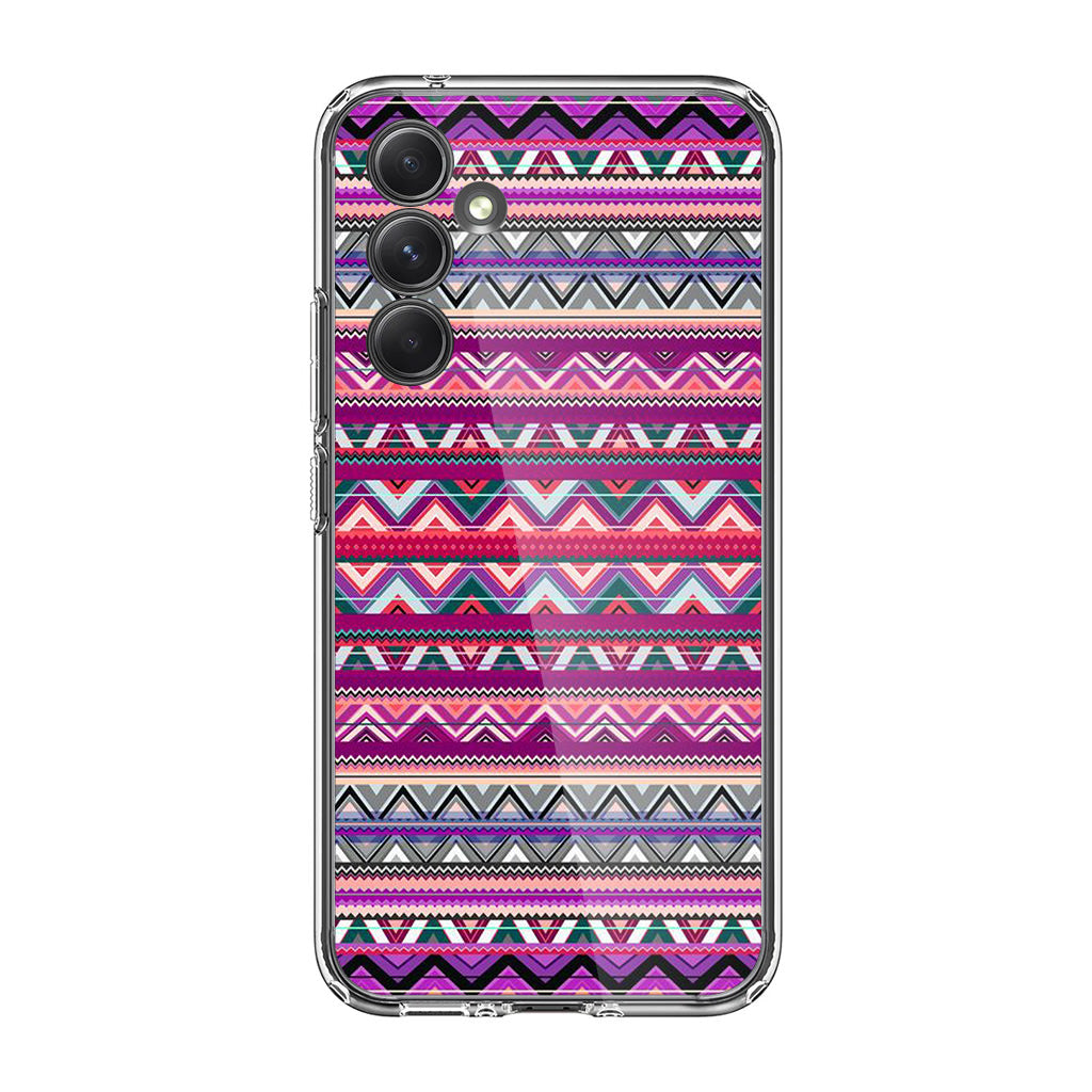 Purple Aztec Art Samsung Galaxy A54 5G Case