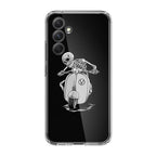Skeleton Rides Scooter Samsung Galaxy S23 FE Case