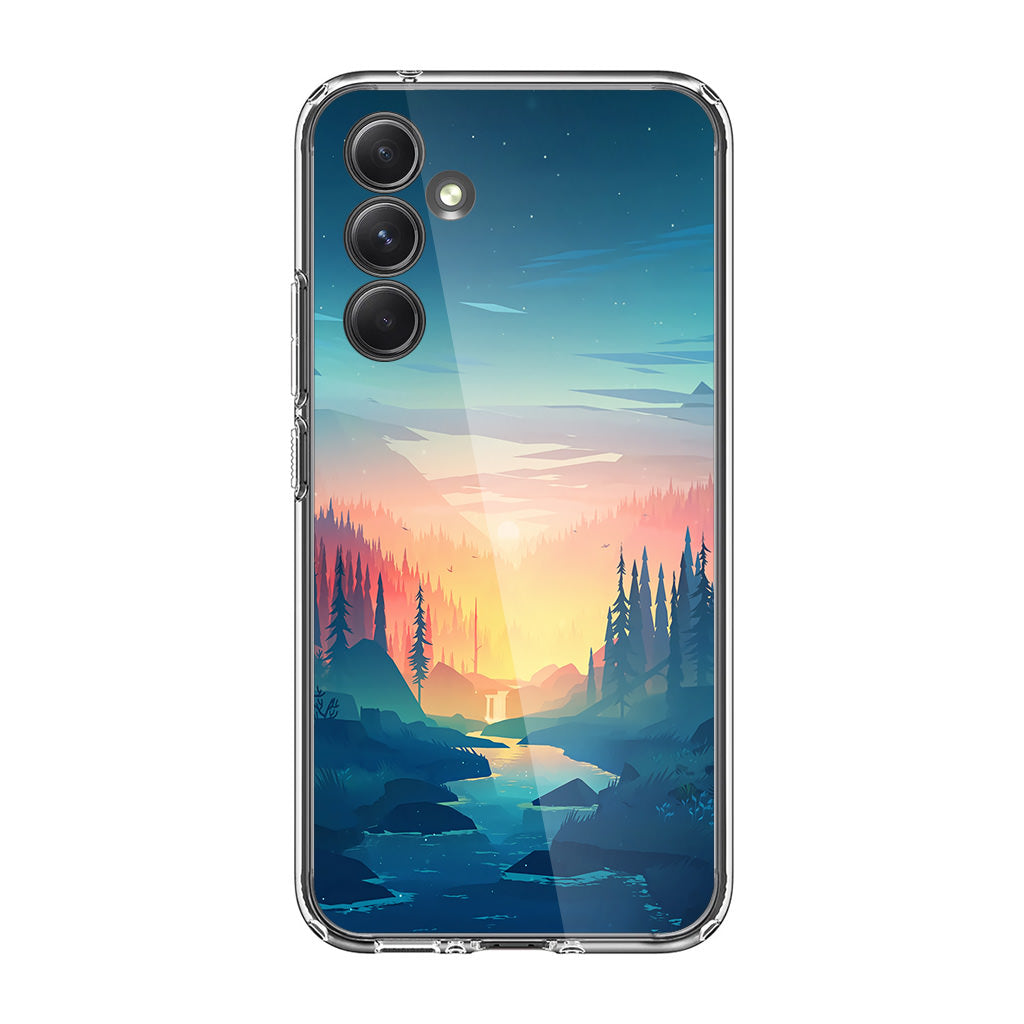 Sunset at The River Samsung Galaxy A25 5G | Galaxy A15 5G Case