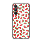 Watermelon Fruit Pattern White Samsung Galaxy A54 5G Case