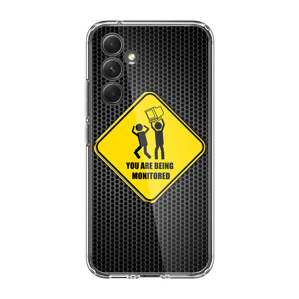 You Are Being Monitored Samsung Galaxy A54 5G Case