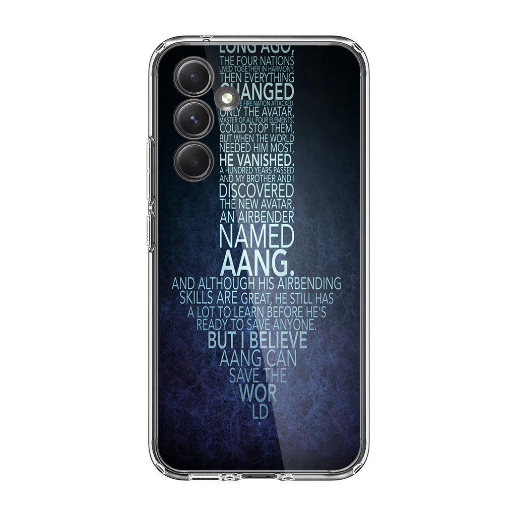 Avatar Quotes Samsung Galaxy A54 5G Case