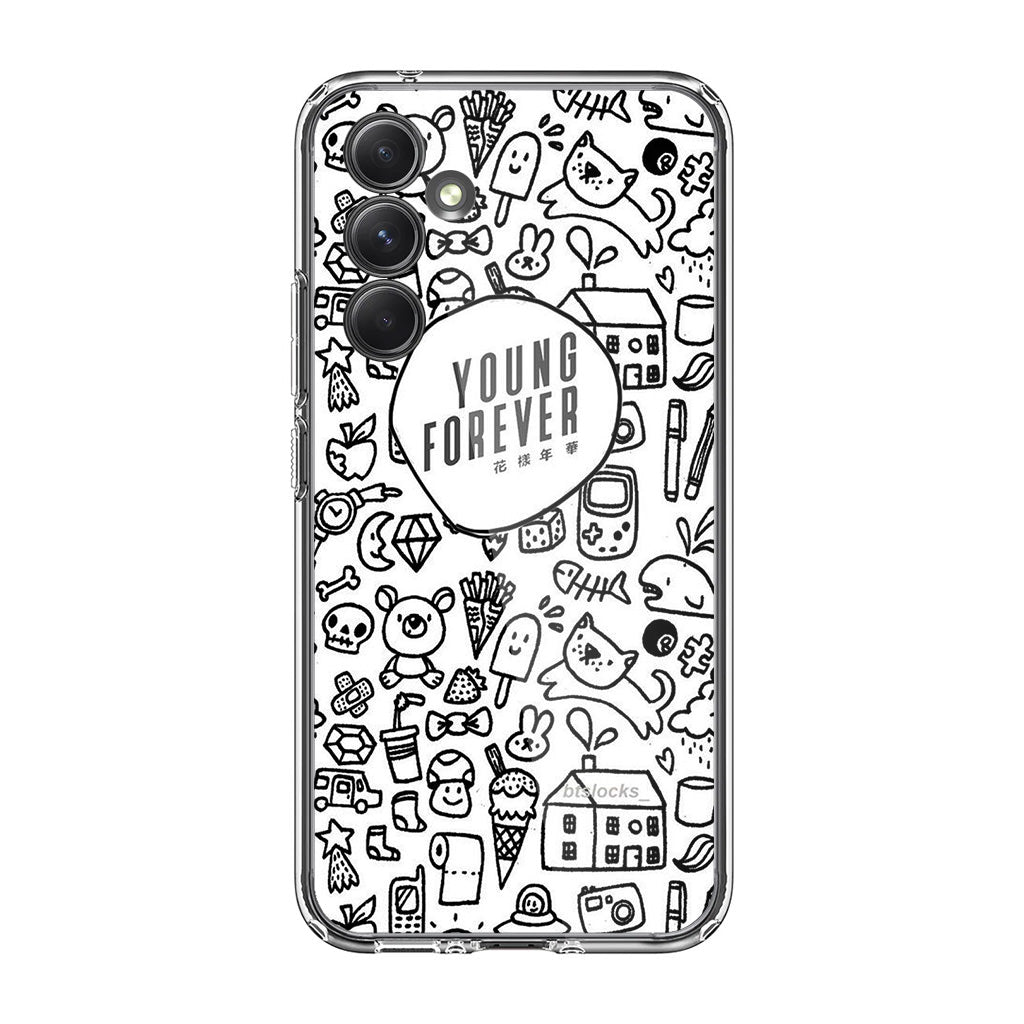 BTS Young Forever Samsung Galaxy A54 5G Case