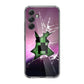 Creeper Glass Broken Violet Samsung Galaxy A54 5G Case