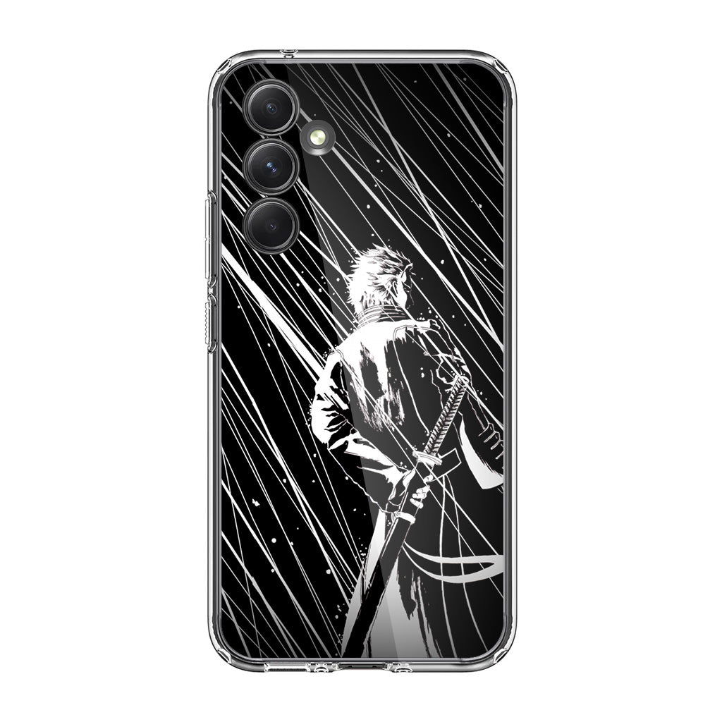 Vergil Black White Samsung Galaxy A54 5G Case