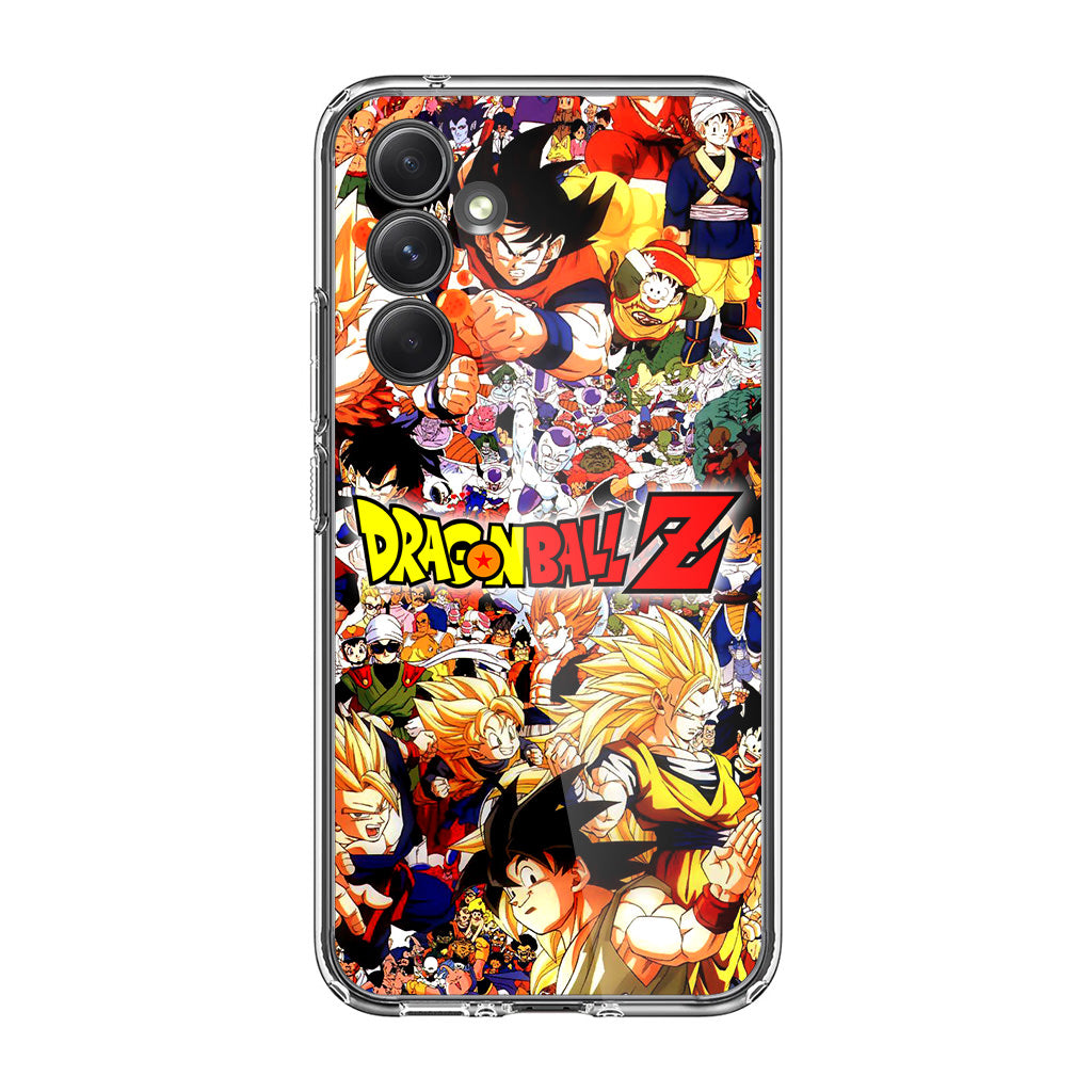 Dragon Ball Z All Characters Samsung Galaxy A54 5G Case
