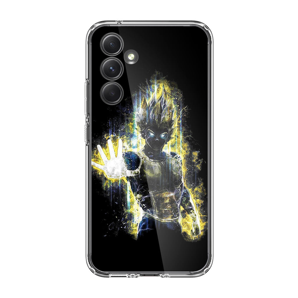 Dragon Ball Z Vegeta Bad Saiyan Prince Samsung Galaxy A54 5G Case