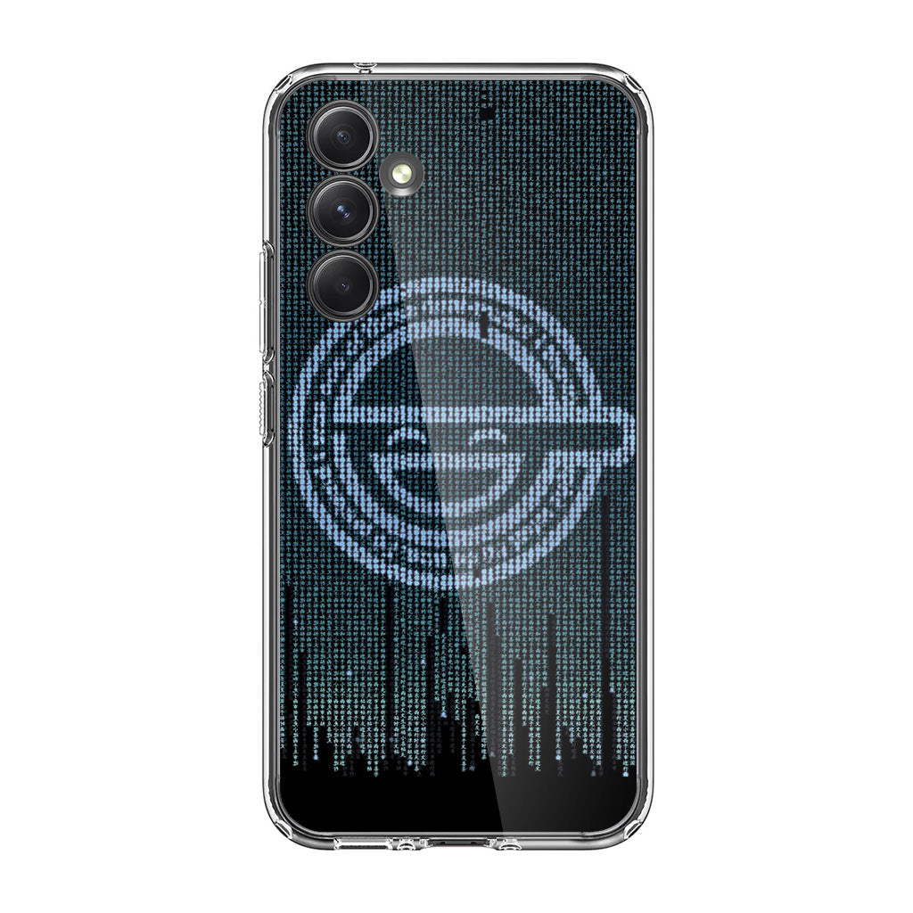 Ghost In The Shell Laughing Man Samsung Galaxy A54 5G Case