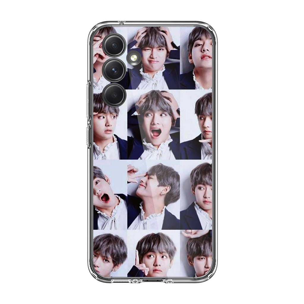 Kim Tae-hyung Collage Samsung Galaxy A54 5G Case