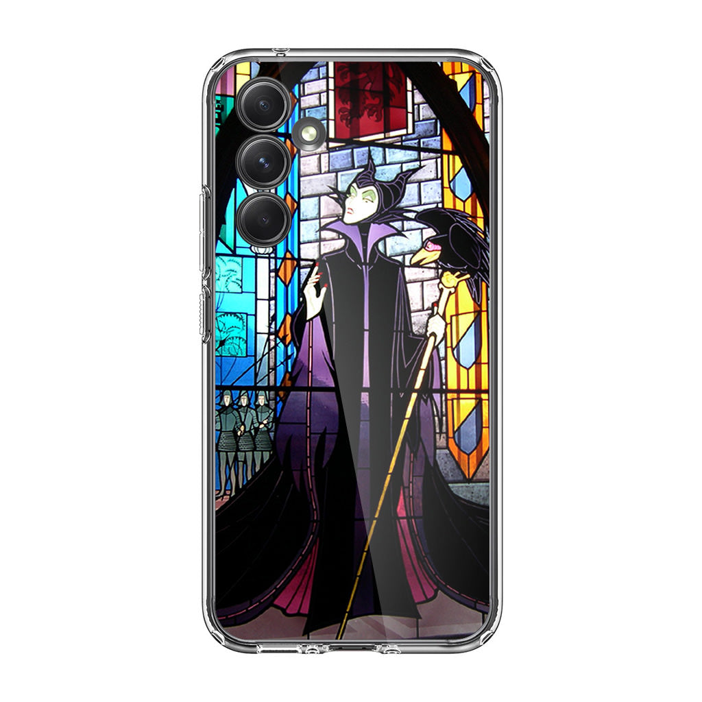 Maleficent Sleeping Beauty Glass Art Samsung Galaxy A54 5G Case