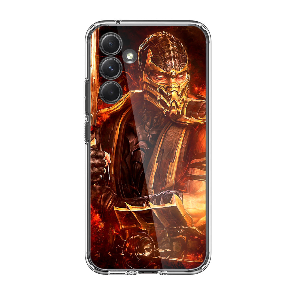 Mortal Kombat Scorpion Samsung Galaxy A54 5G Case