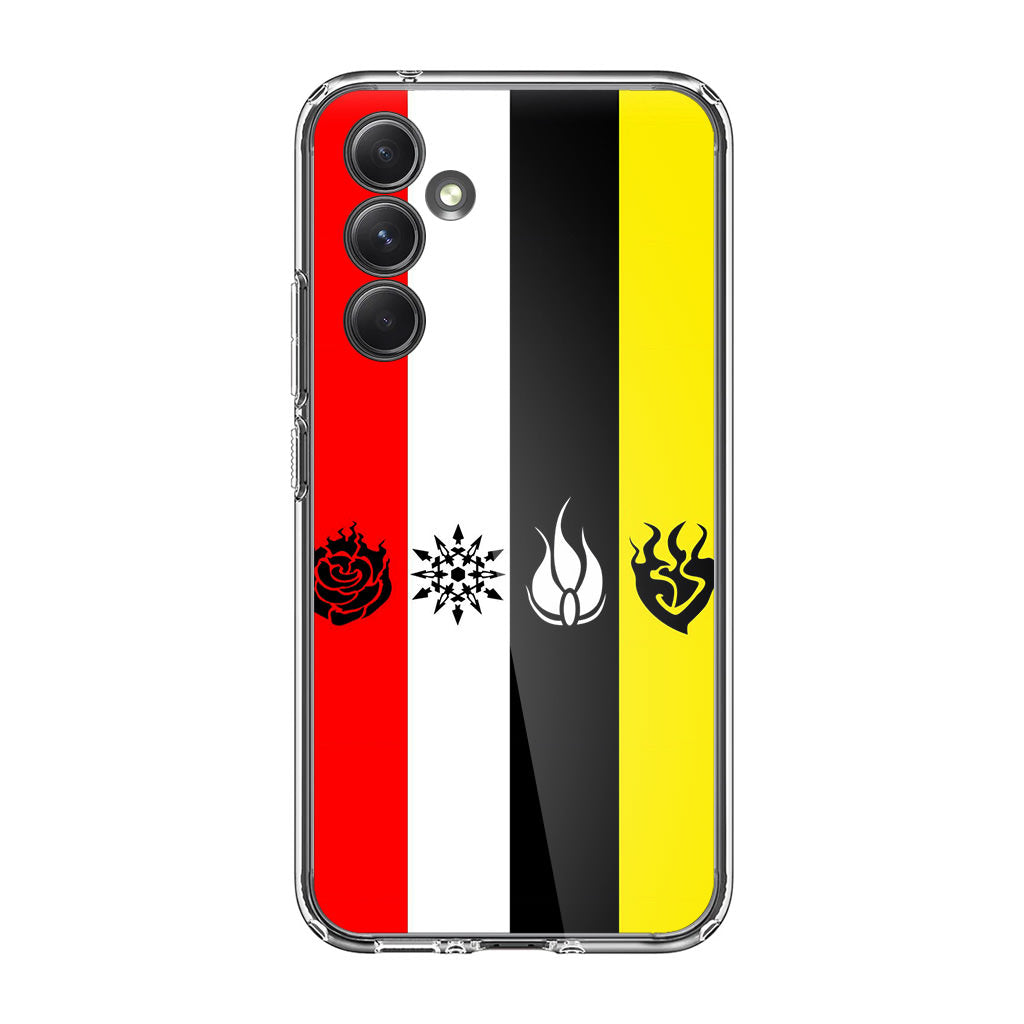 RWBY All Symbols Samsung Galaxy A54 5G Case