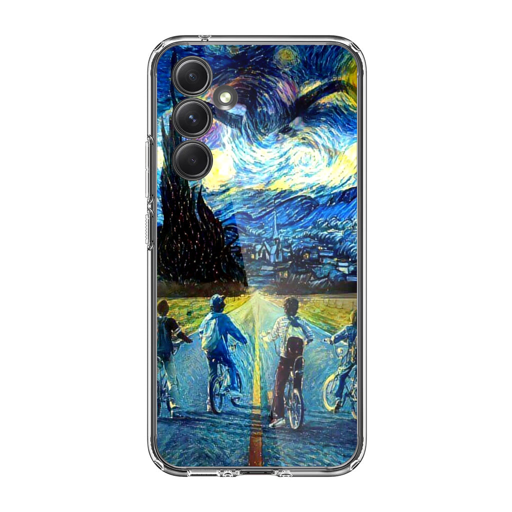 Stranger At Starry Night Samsung Galaxy A54 5G Case