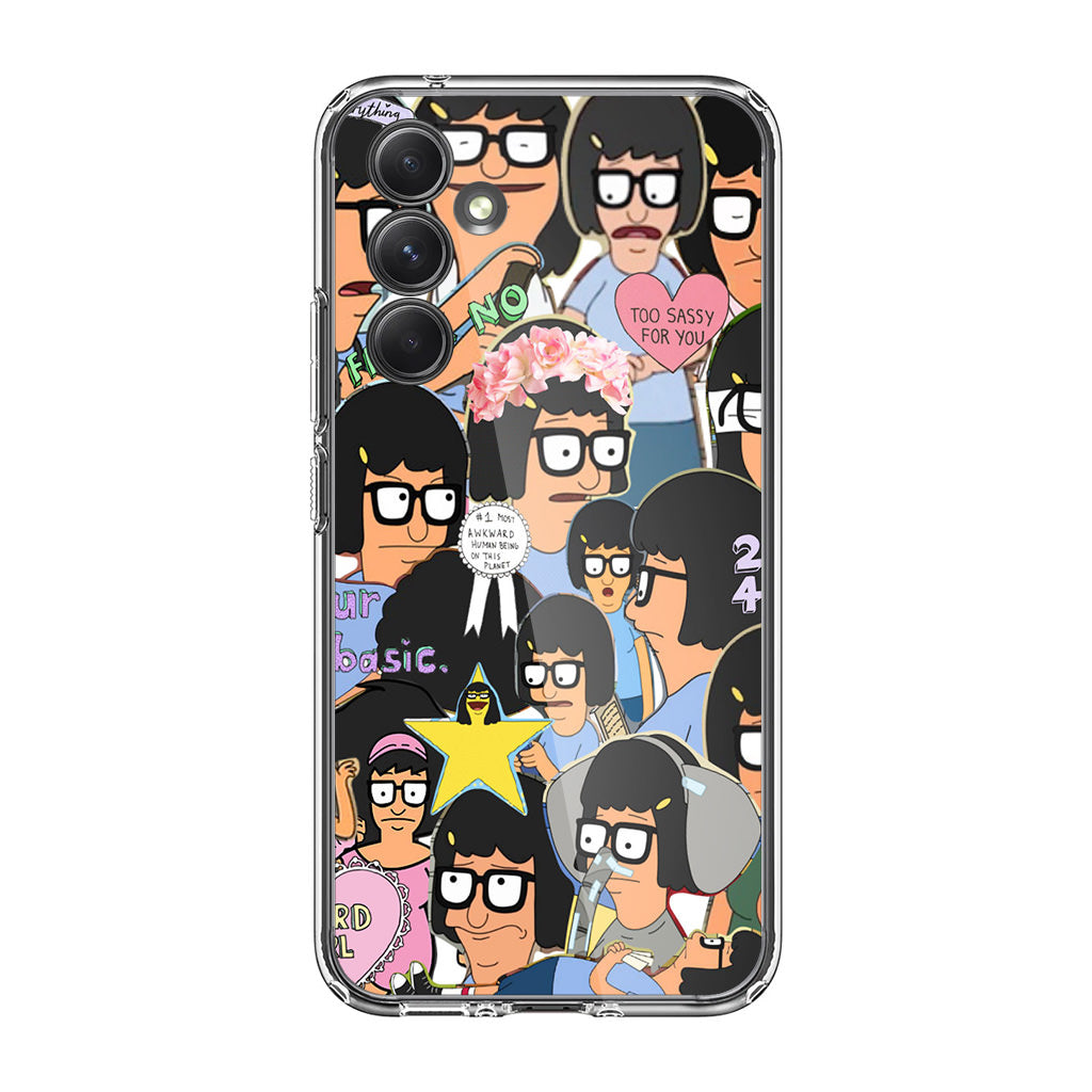 Tina Belcher Collage Samsung Galaxy A54 5G Case