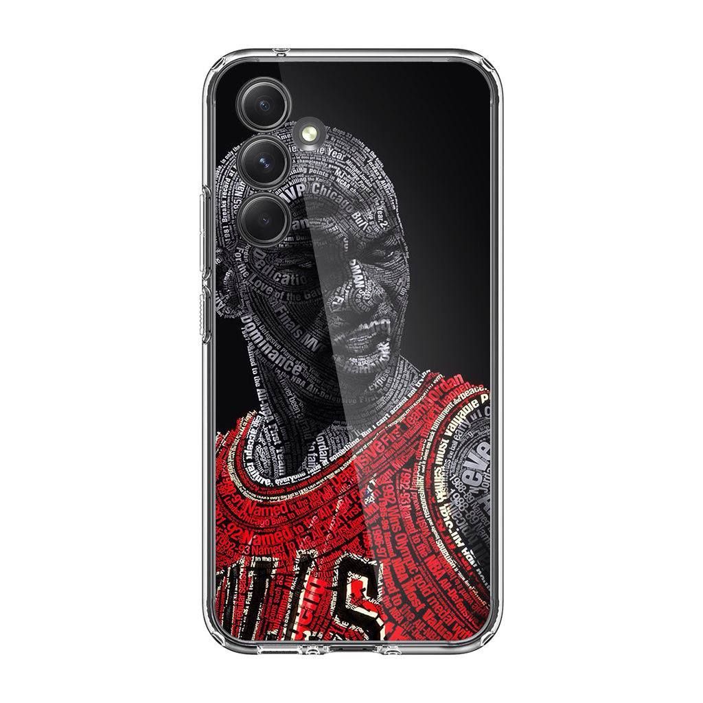 Michael Jordan The Legend Samsung Galaxy S23 FE Case