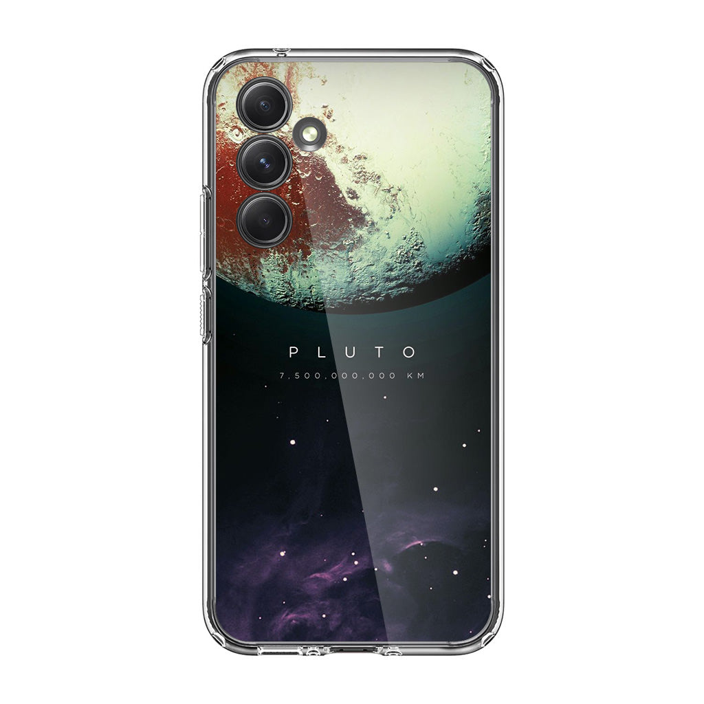 Planet Pluto Samsung Galaxy A54 5G Case