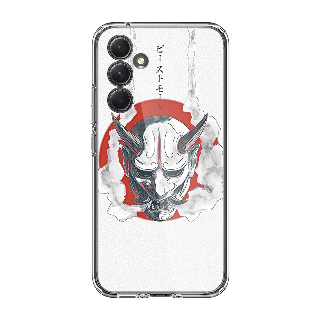 Japanese Oni Mask Samsung Galaxy S23 FE Case