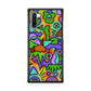 Abstract Colorful Doodle Art Galaxy Note 10 Case