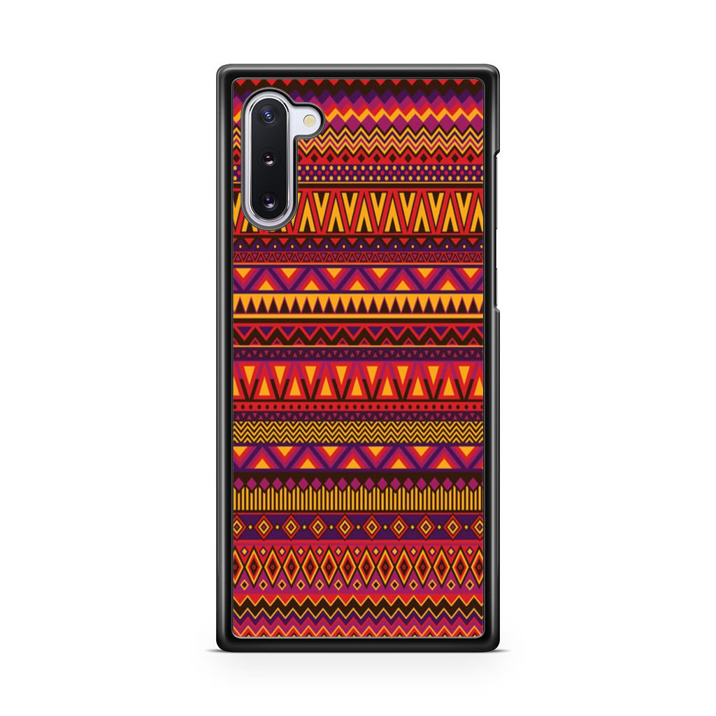African Aztec Pattern Galaxy Note 10 Case