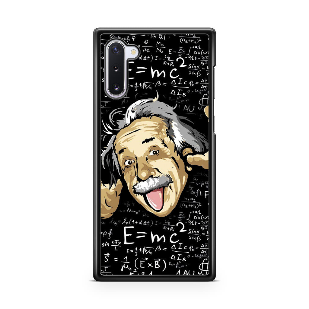 Albert Einstein's Formula Galaxy Note 10 Case