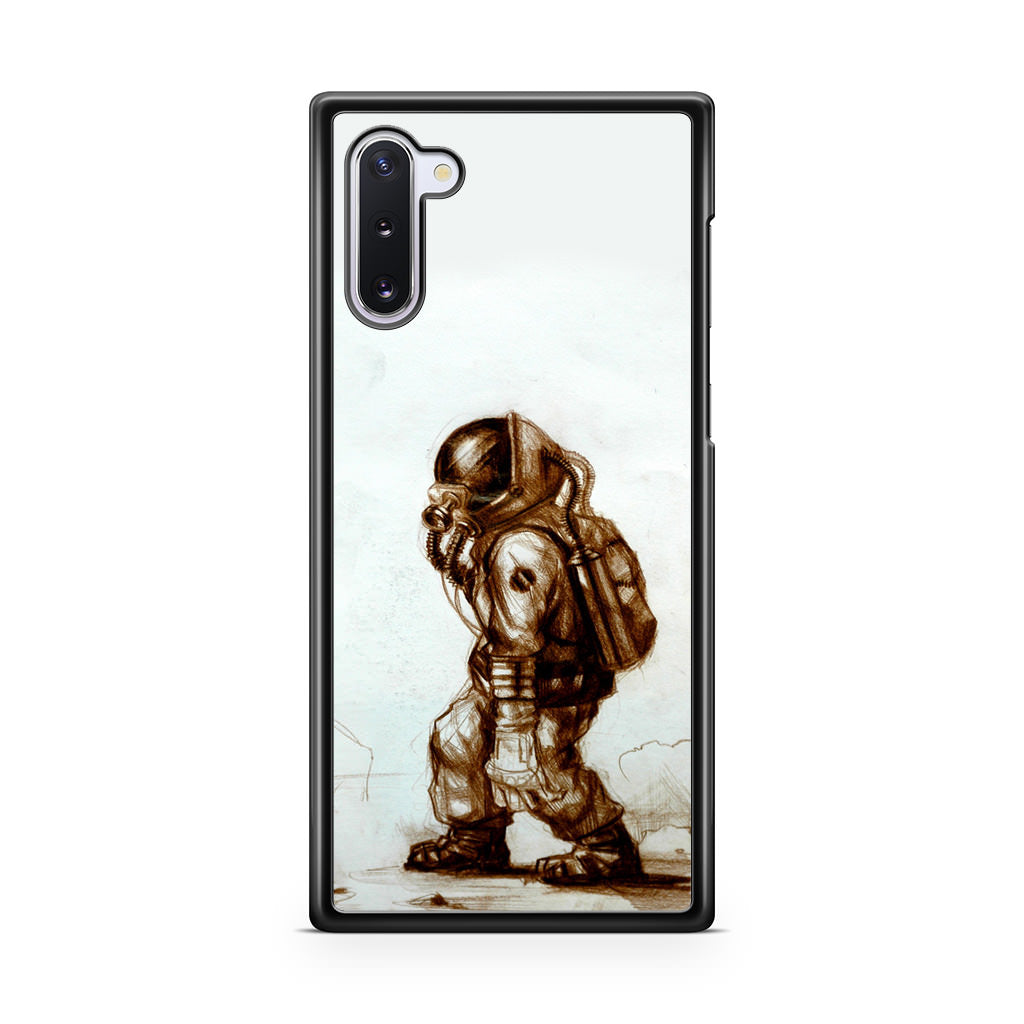 Astronaut Heavy Walk Galaxy Note 10 Case