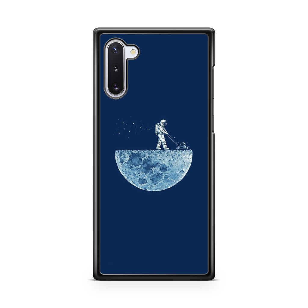 Astronaut Mowing The Moon Galaxy Note 10 Case