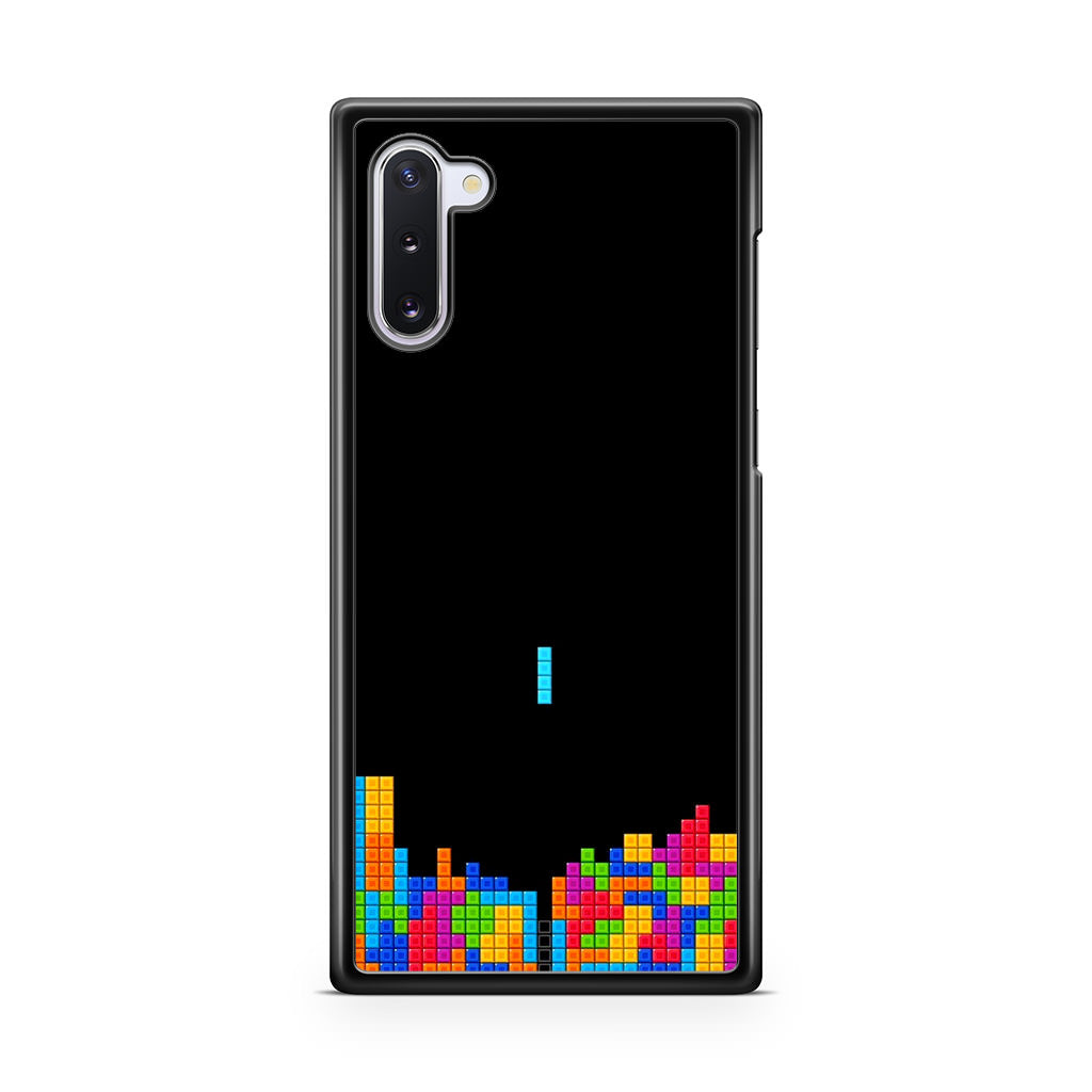 Classic Video Game Tetris Galaxy Note 10 Case