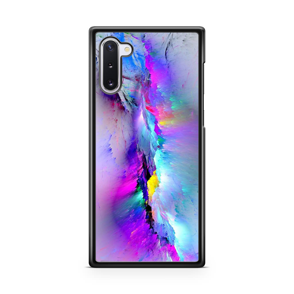 Colorful Abstract Smudges Galaxy Note 10 Case