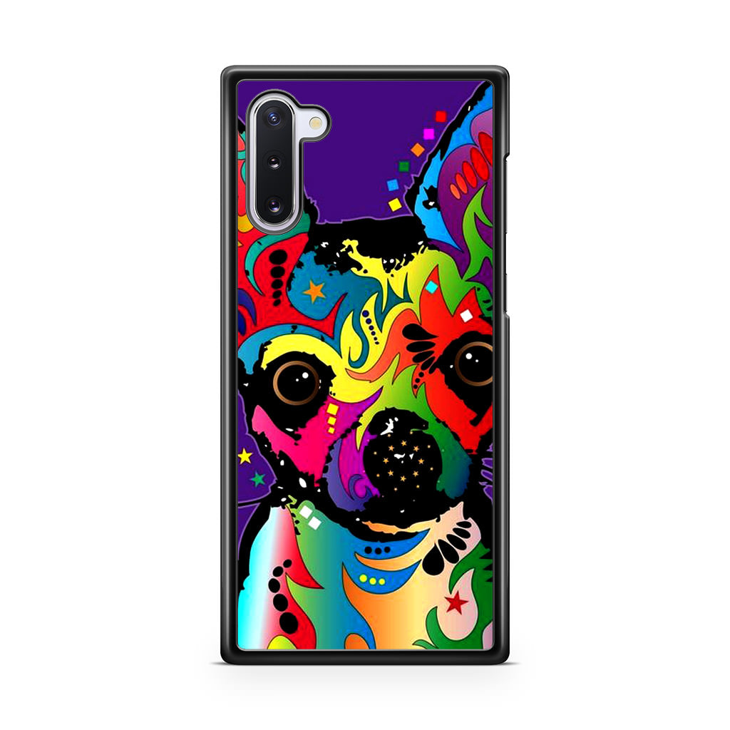 Colorful Chihuahua Galaxy Note 10 Case