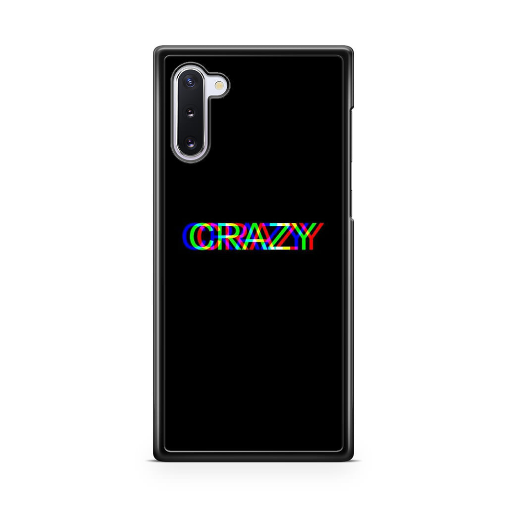 Glitch Crazy Galaxy Note 10 Case