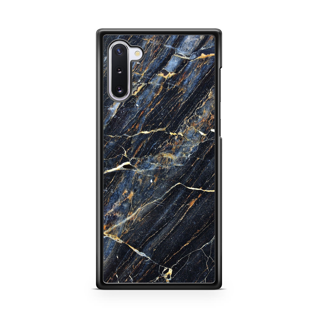 Golden Black Marble Galaxy Note 10 Case