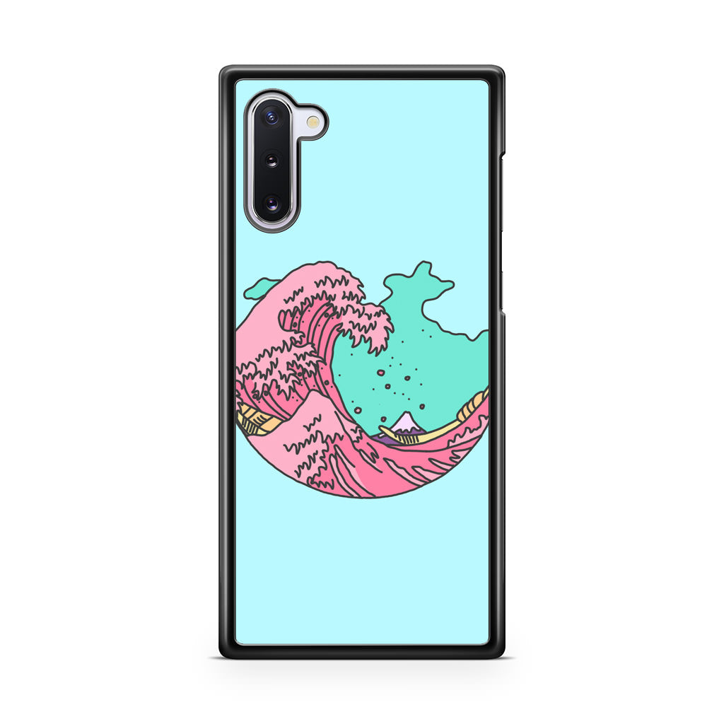 Japanese Pastel Wave Galaxy Note 10 Case